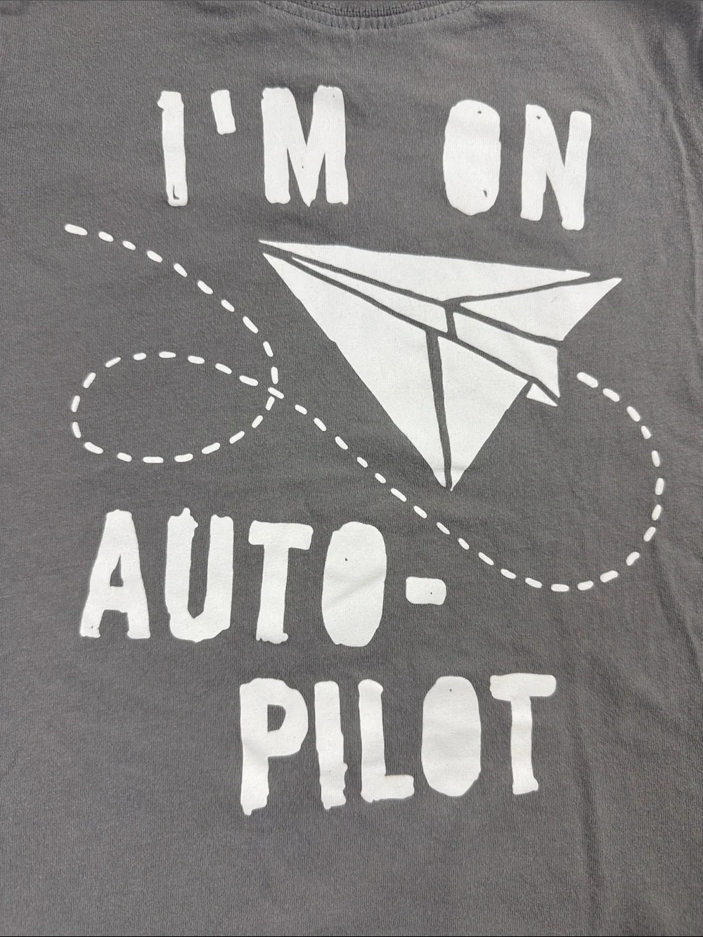 Boys T-shirt Bundle OshKosh B'gosh Gray Auto-Pilot Gildan Blue 'NO' Graphic 3T